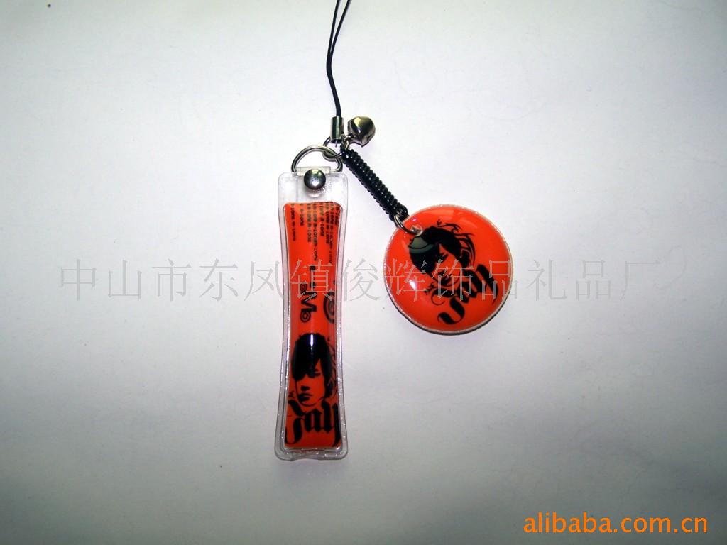 PVC印刷手机链软胶手机链(图(图)