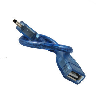 USB母转T口数据线USB5P数据线USB2.0数据线长度30cm#6515