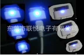 发光手机转接头,数据线厂家直销!