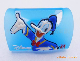 PVC3D唐老鸭手机座,卡通手机座礼品,