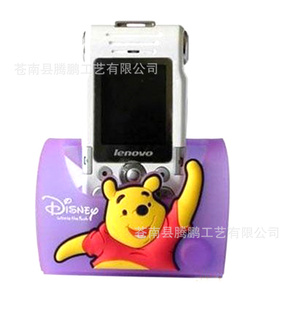 pvc软胶手机座手机配件厂家订做
