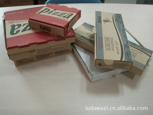 PIZZA盒/披萨盒,pizza比萨盒,pizza纸盒,单瓦楞纸盒,披萨纸盒