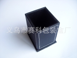 包装用品笔筒套装酒店用品办公皮具套装实厂家