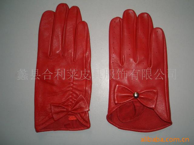 皮革时装手套