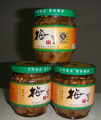 即食梅菜,160g瓶装即食香辣梅菜