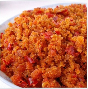 湖北恩施富硒特产榨辣椒/榨广椒下饭开胃小菜咸菜炸辣椒250g