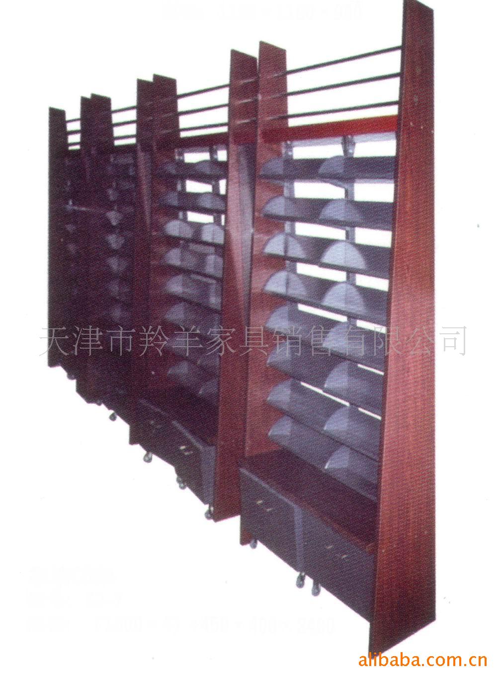 靠墙书架