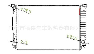 µAUDIA4/S643.0iV600-03ɢAUTORADIATOR
