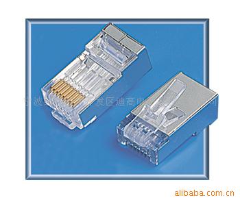 CAT5E水晶头,屏蔽水晶头,网络水晶头,C5E