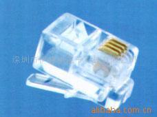 水晶头环保镀金1U-3U-6U-15U-50U