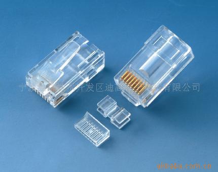 CAT6水晶头,C6,三件式,8P8C,六类水晶头
