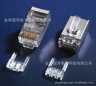 RJ45水晶头高透明.阻燃.高迈