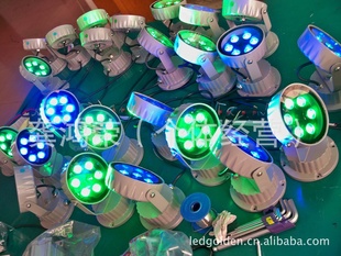 铝制外壳单蓝光6瓦大功率LED高穿透力出谋防雾投光灯