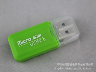 厂家直销50万只现货TF款热卖-爽读卡器!存储卡usb