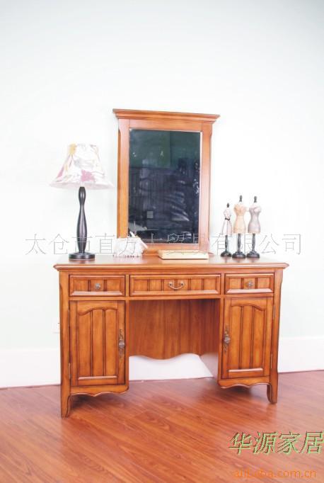 娜美式仿古家具系列妆台和妆镜06-2033