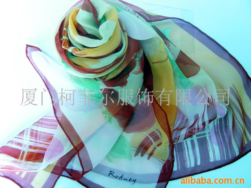 丝巾围巾真丝丝巾仿丝丝巾