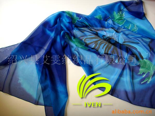 雪纺丝巾涤纶丝巾促销丝巾礼品丝巾