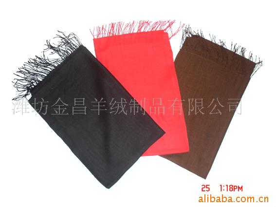 精纺丝绒混纺丝巾精纺厚丝巾