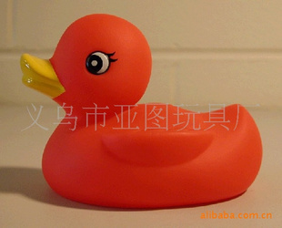 搪胶鸭子玩具,浮水鸭子,发声鸭子,圣诞橡胶鸭子玩具,环保鸭子