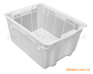 塑料箱周转箱2301错位筐错位箱可叠式塑料箱可插式周转箱