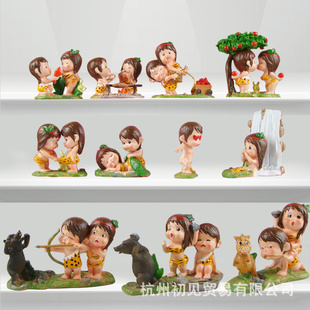 350元混批/一件起批/夏娃亚当/婚庆娃娃/伊甸园婚庆娃娃树脂摆件