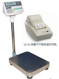带不干胶打印电子台秤电子秤电子称打印电子秤100kg