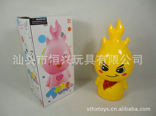 火焰宝贝LED创意直插充电台灯折叠火龙led台灯13灯双开一关