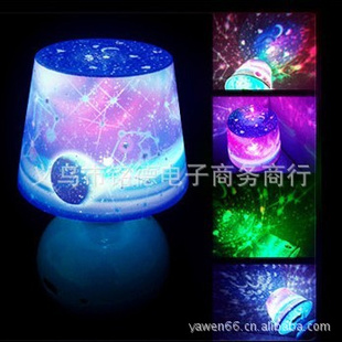 七彩梦幻星空达人投影台灯D031293