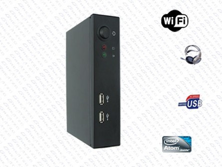 D525双核嵌入式工控机/BOXPC/双千兆网卡ROS整机