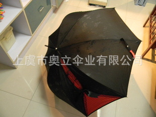 厂家直销设计带蝴蝶结直杆伞(图)