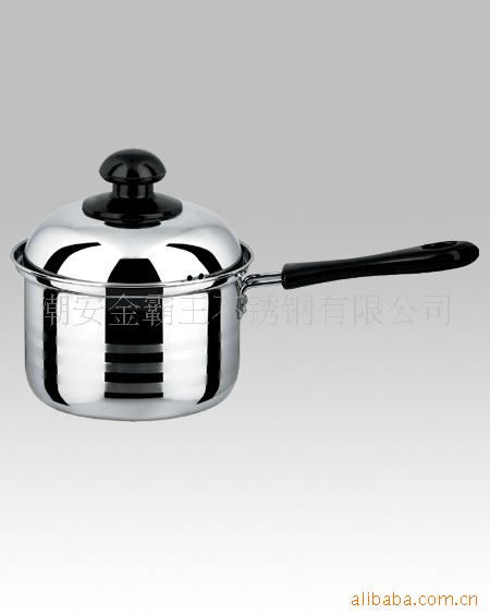 彩塘不锈钢银彩奶锅广告礼品、促销赠品