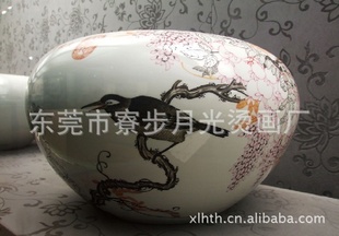 加工陶瓷罐水批覆彩印喷油茶具水批覆水转印渗透印刷加工