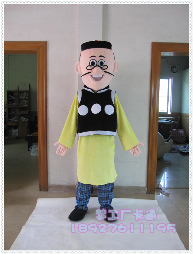 卡通人偶服装,动漫服装,表演服装