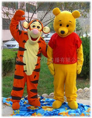 卡通人偶,行走人偶服装,企吉祥物