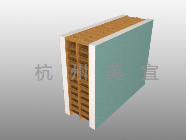 隔音降噪蜂窝复合墙板