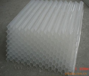 六角形蜂窝斜管填料用于工污水沉淀.除砂生活水处理