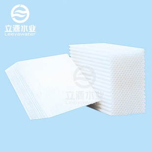 蜂窝斜管填料(Φ25内径,0.5mm片厚,乙丙共聚,尺寸1000*1000*86