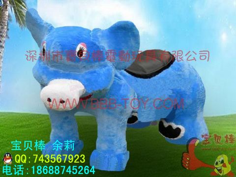 儿童玩具电动车,毛绒电动玩具车
