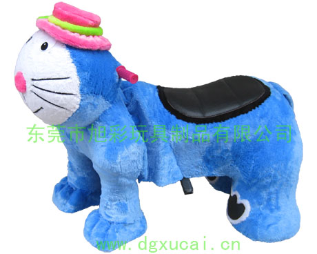 毛绒玩具电动车,儿童玩具,毛绒小猫