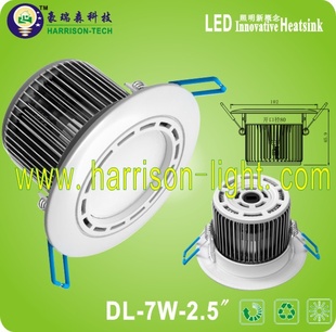 downlight7WͲ컨7*1WLEDƬ컨ledͲ2.5