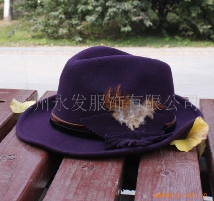 羊毛礼帽、羊毛毡帽、羊毛贝帽、羊毛定型帽