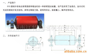 YD型油冷式和BYD型摆线输式电动滚筒
