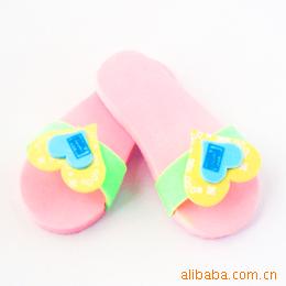 韩国文具,橡皮擦,办公用品,爱心拖鞋橡皮擦