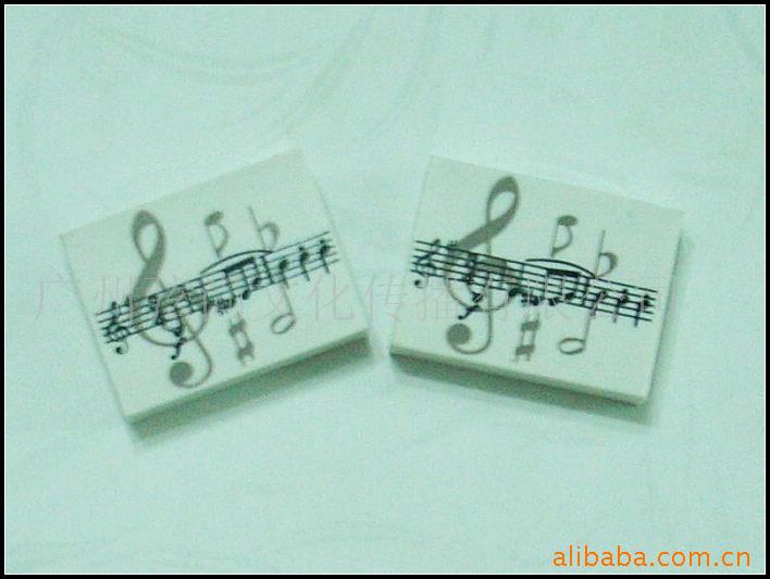 音乐文具-音乐饰品-五线谱图案橡皮擦-外贸