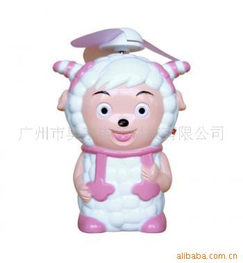 懒羊羊风扇,新奇特礼品,广告促销品!