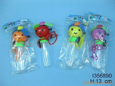 出口玩具装糖水果风扇,小玩具,赠品