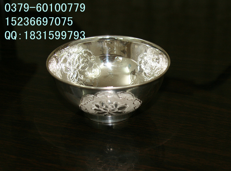 长沙纯银餐具,纯银碗,纯银碗价格