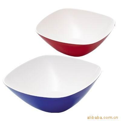 塑料碗塑料沙拉碗方形碗可自定LOGO