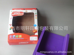开窗贴PVC玩具瓦楞纸盒