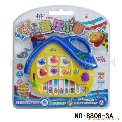玩具玩具乐器电子琴卡通屋电子琴8806-3A